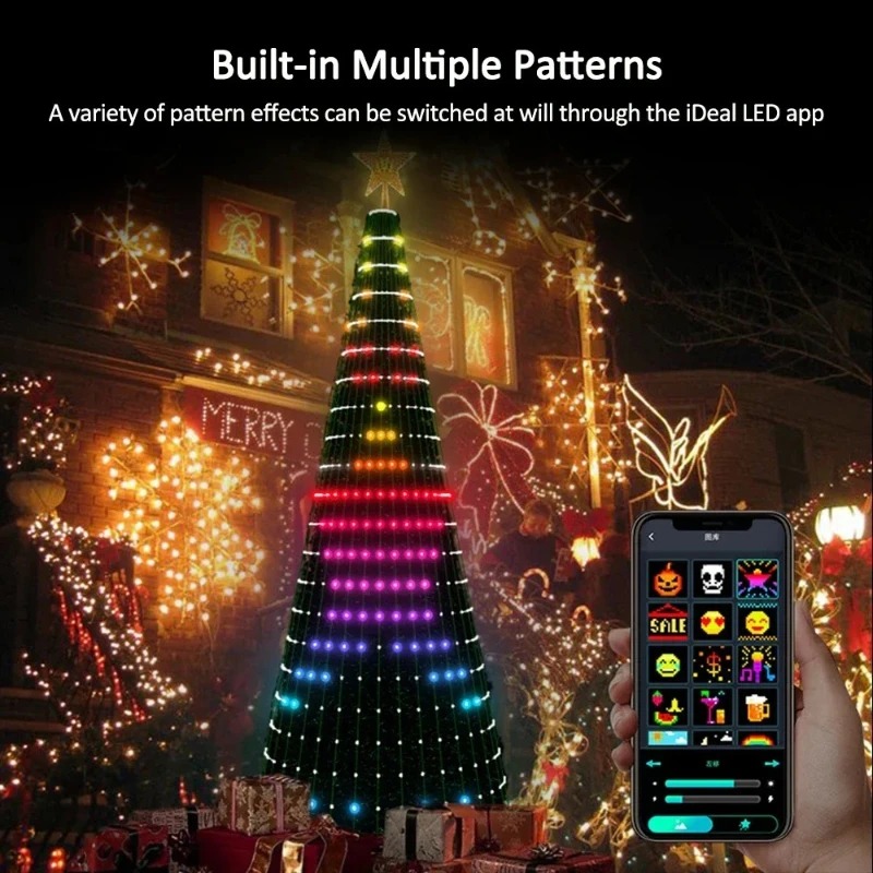 Lighting Decoration Ideas - Luci a Stella di Natale RGB