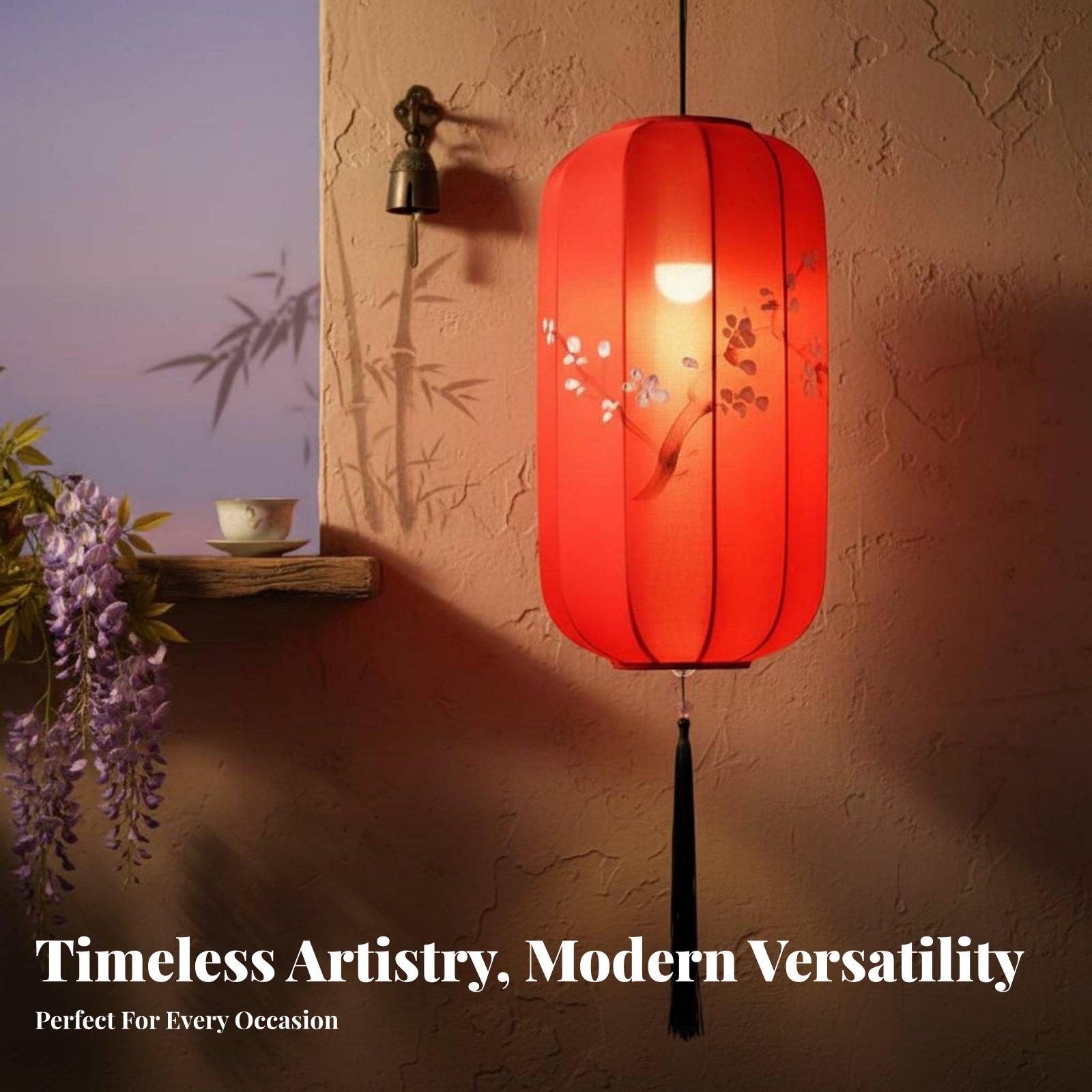 Decor Timeless Lighting - Lanterna impermeabile di design cinese, decorazione
