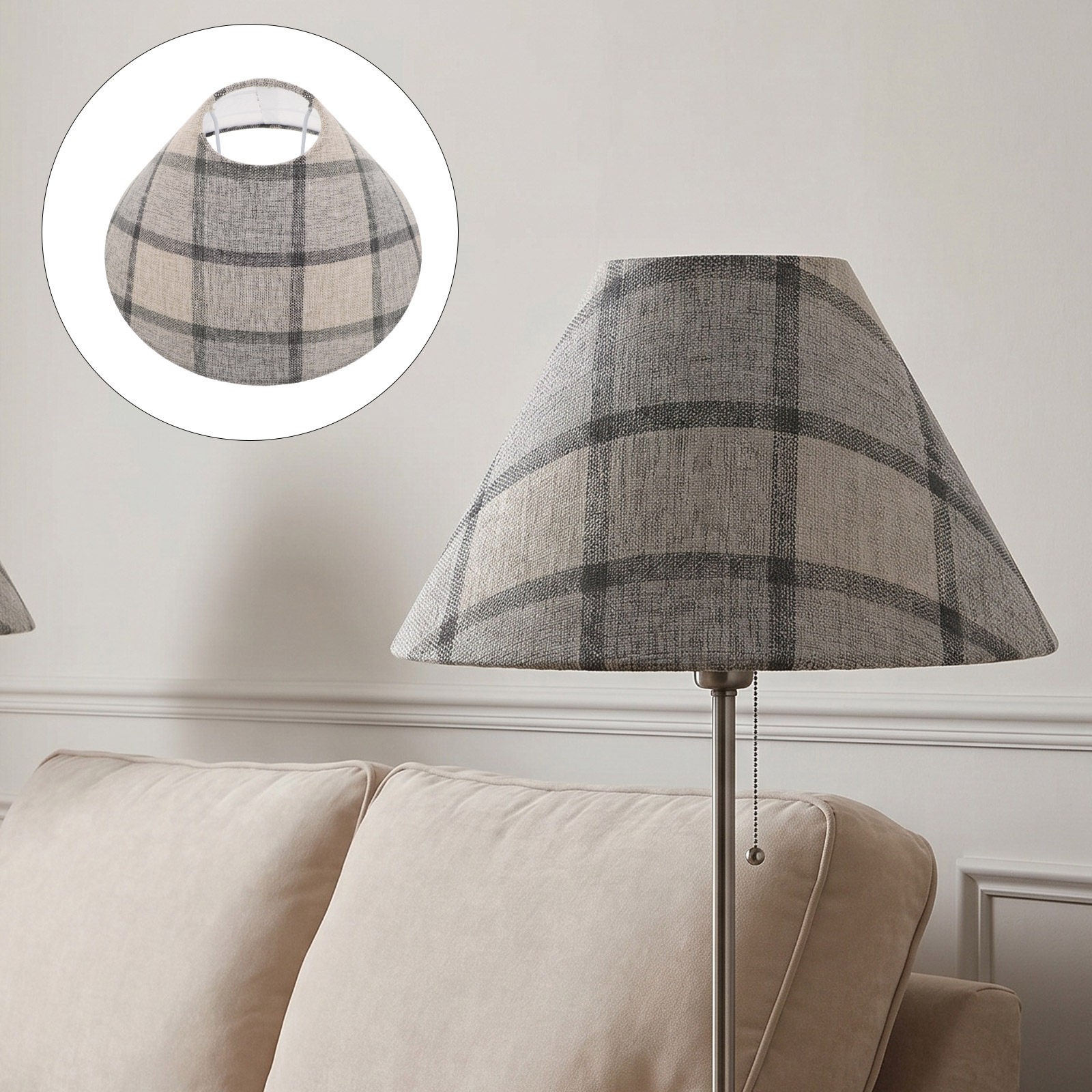 Paralume a Tamburo in Tessuto  - Decor Timeless Lighting recensione e prezzo