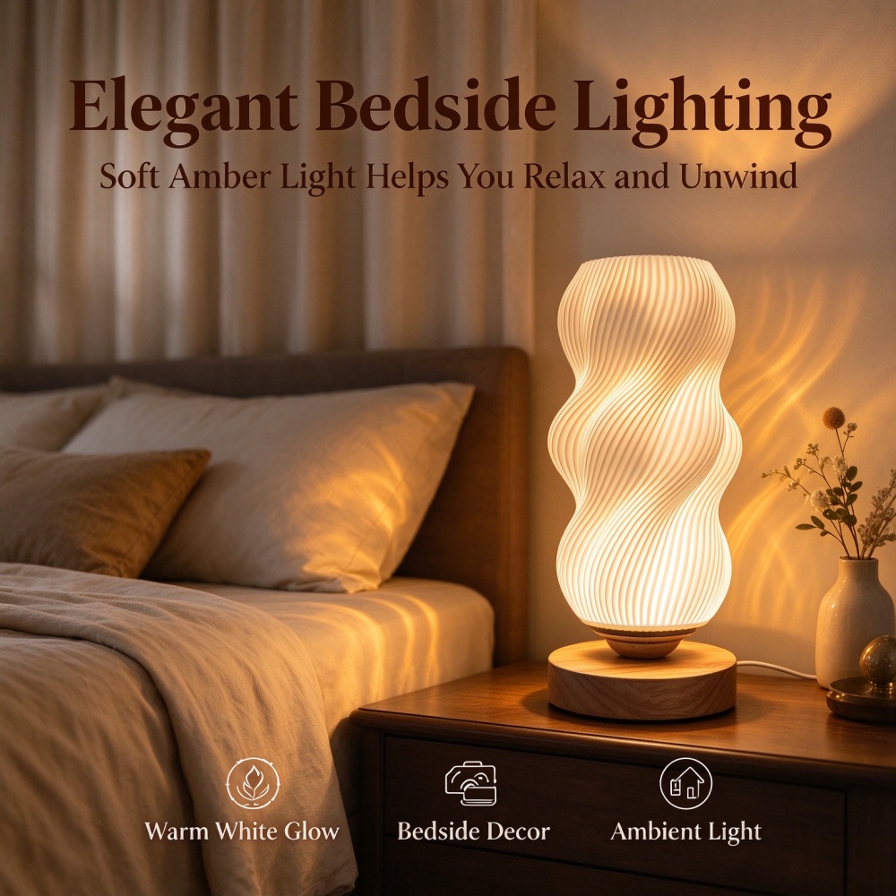 Lampada da notte con texture o - Decor Lighting Lamps recensione e prezzo