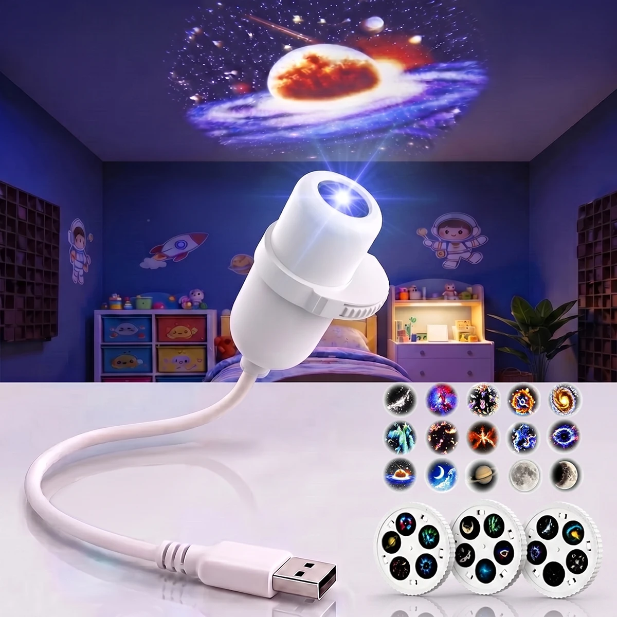 Proiettore di luce con 15 moti - Lighting Mcqueen Bedroom Decor recensione e prezzo