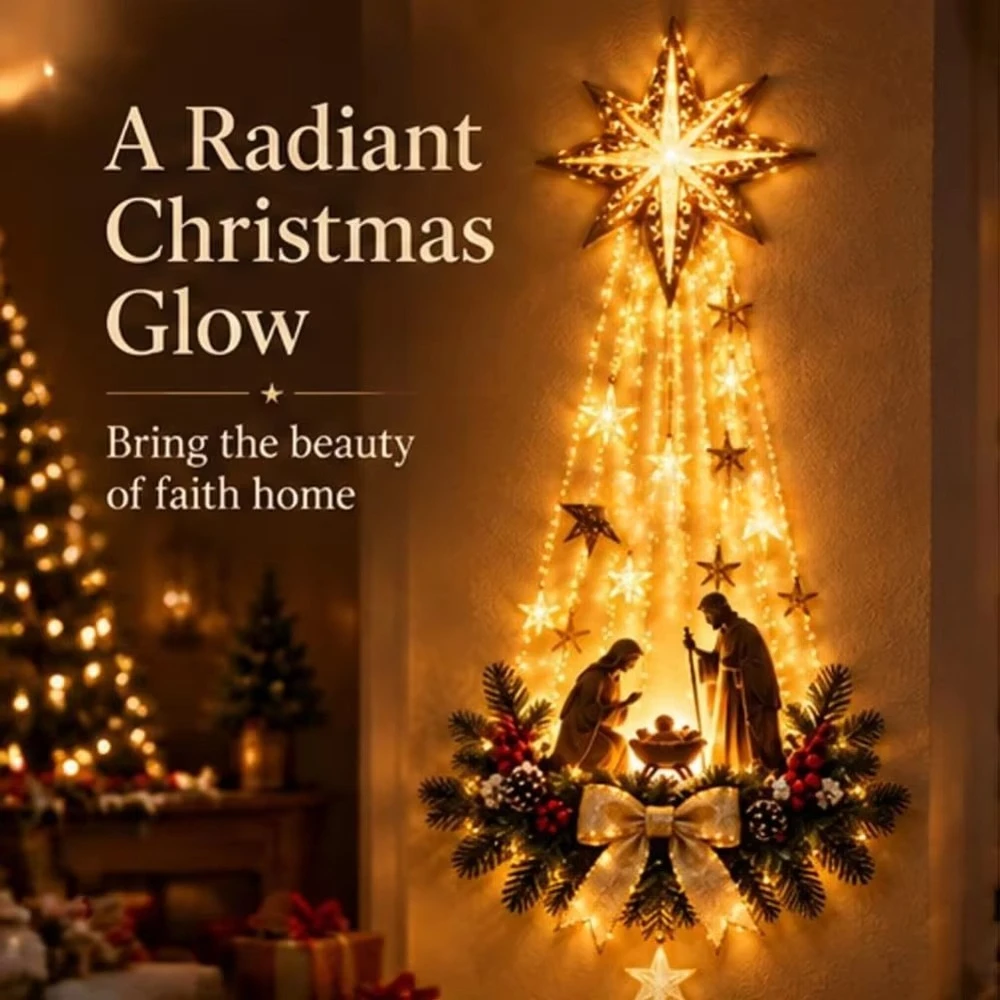 Decorazione da parete a tema n - Lighting Christmas Decor recensione e prezzo