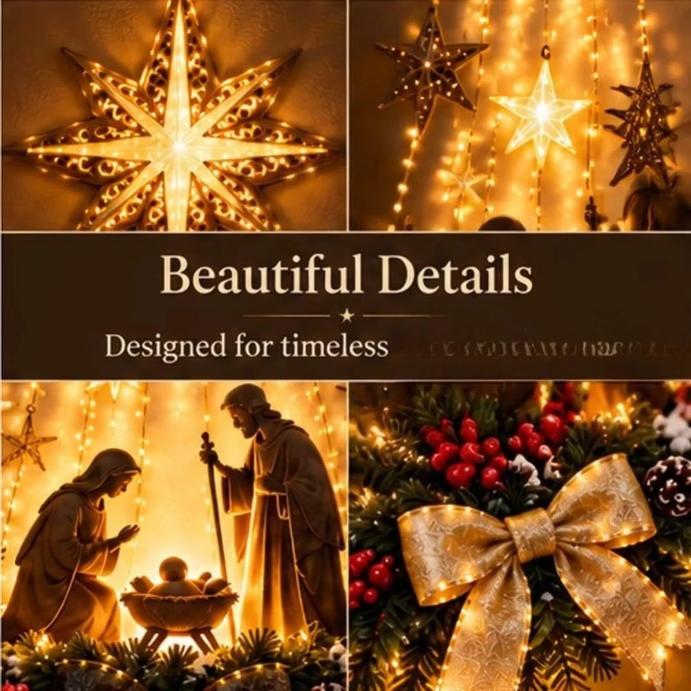 Decorazione da parete a tema n - Lighting Christmas Decor recensione e prezzo