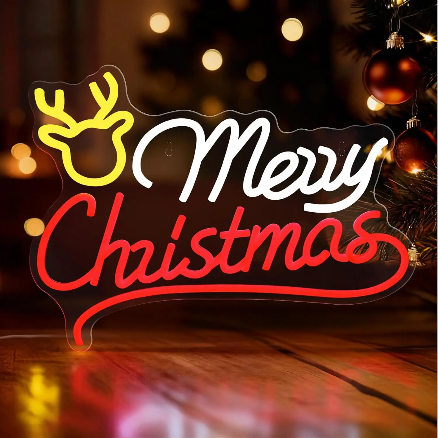 Insegna al neon a forma di ren - Lighting Christmas Decor recensione e prezzo