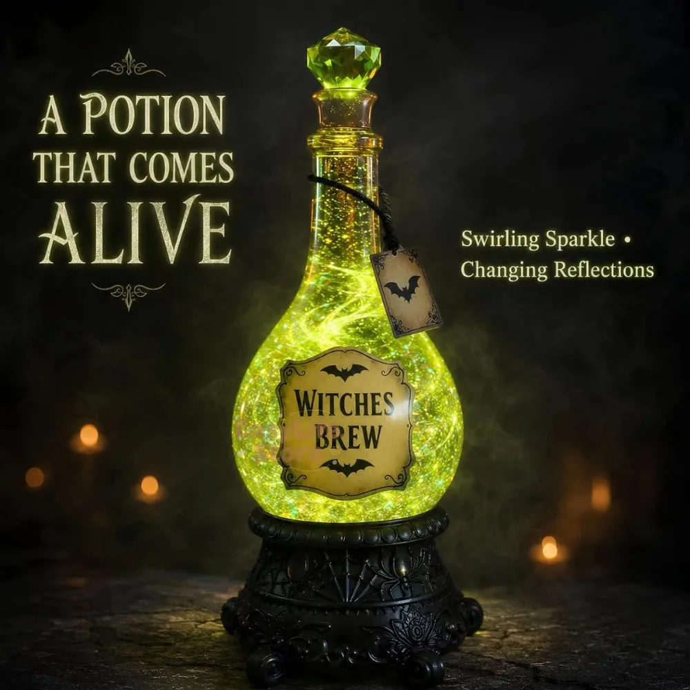 Bottiglia di infuso da strega  - Up Lighting Decor recensione e prezzo
