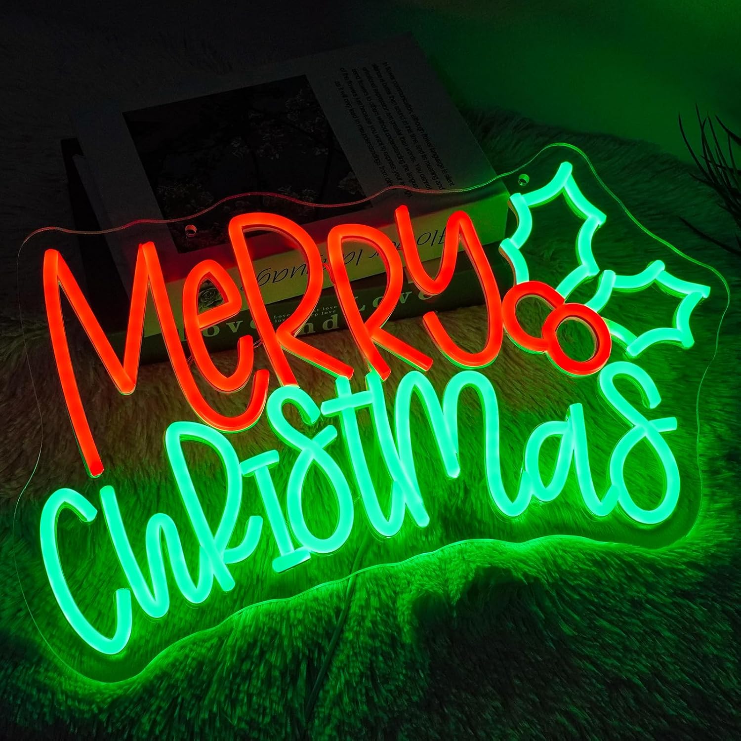 Insegna al Neon 'Buon Natale'  - Lighting Christmas Decor recensione e prezzo