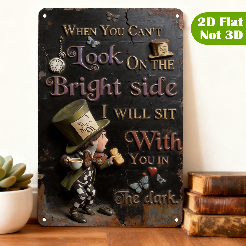 Targa in metallo con citazione - Lighting Decoration Ideas recensione e prezzo